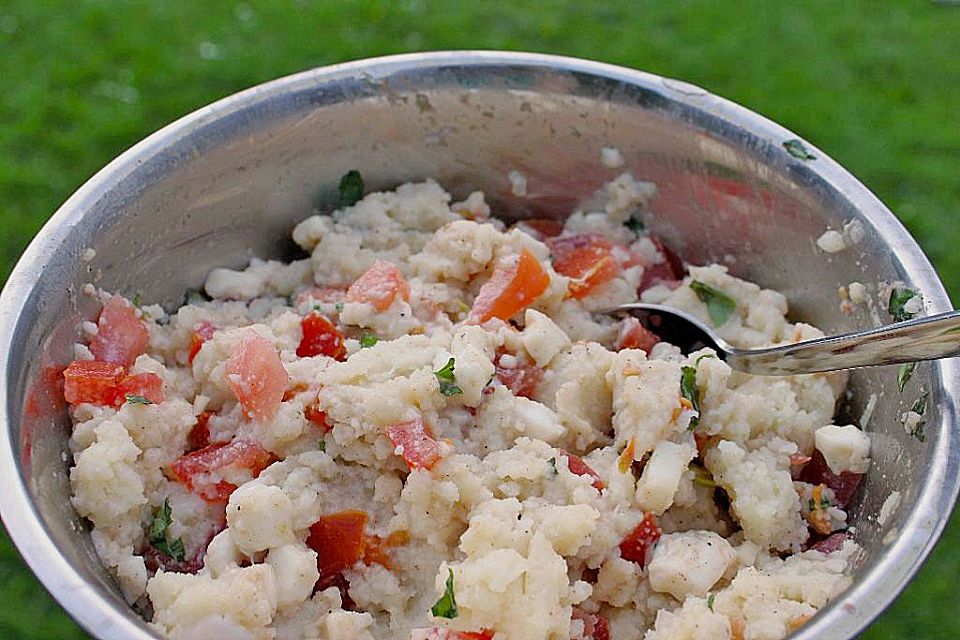 Couscous - Salat mit Tomaten & Mozarella