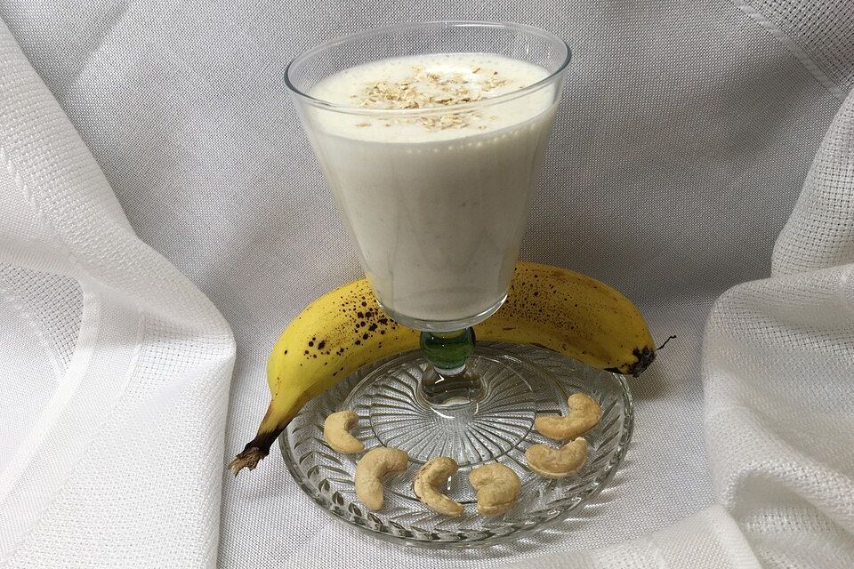 Bananen-Haferflocken Shake