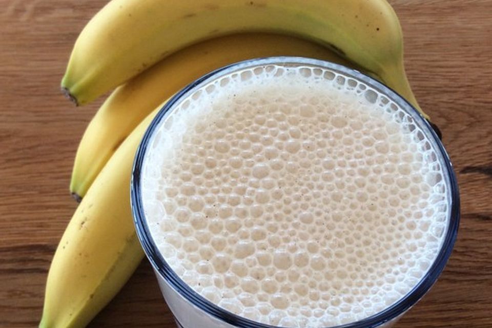 Bananen-Haferflocken Shake