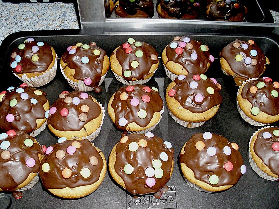 Smarties-Muffins von floh | Chefkoch