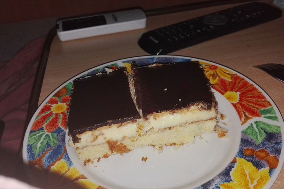 Schoko-Pudding-Kuchen vom Blech