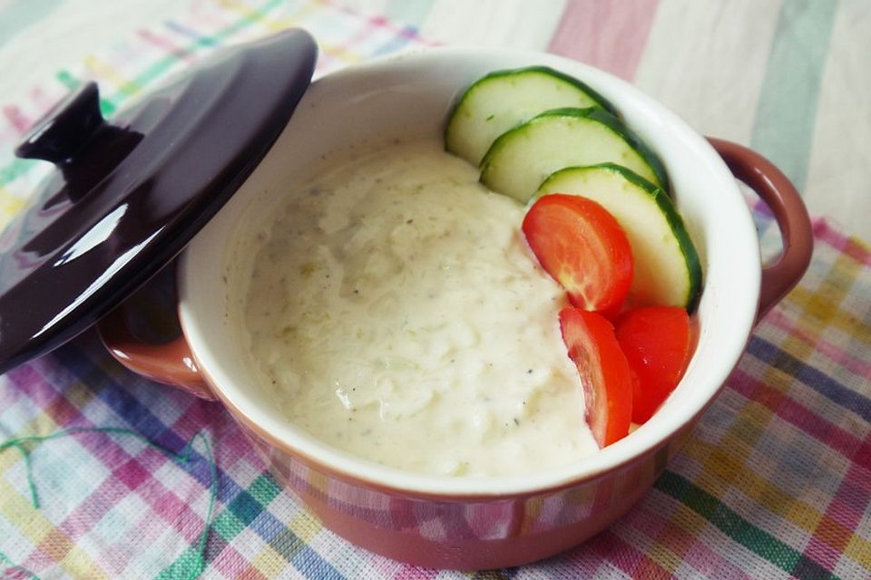 Tzatziki, wie ich es aus Kreta mitgebracht habe