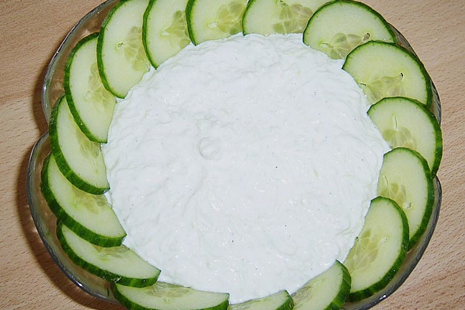 Tzatziki, wie ich es aus Kreta mitgebracht habe