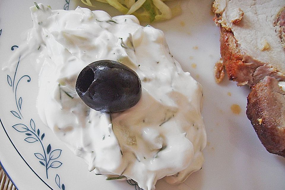 Tzatziki, wie ich es aus Kreta mitgebracht habe