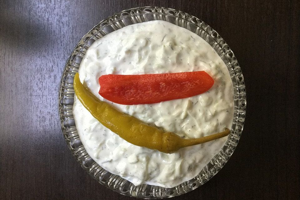 Tzatziki, wie ich es aus Kreta mitgebracht habe