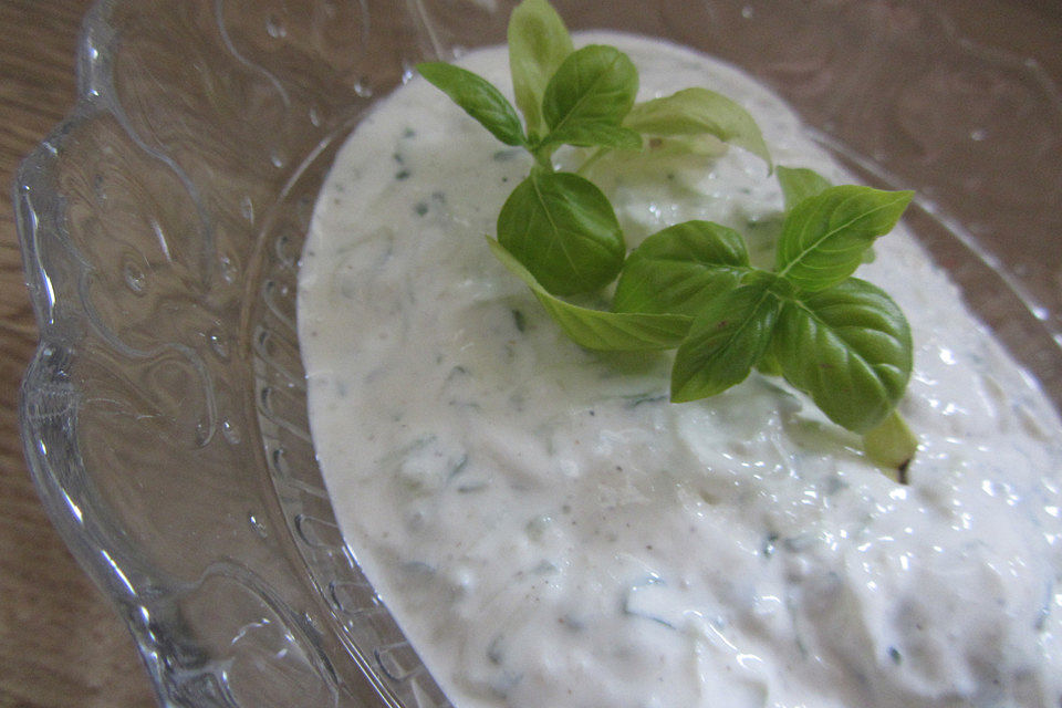 Tzatziki, wie ich es aus Kreta mitgebracht habe