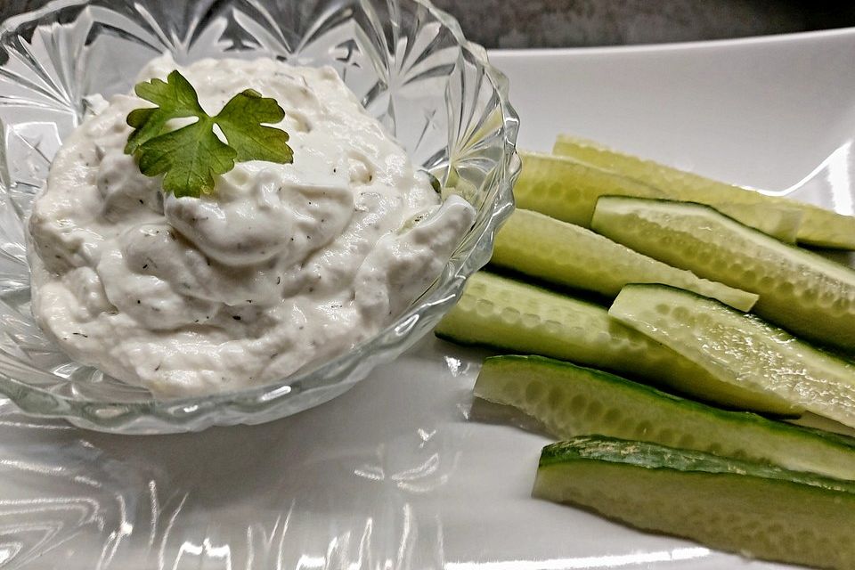 Tzatziki, wie ich es aus Kreta mitgebracht habe