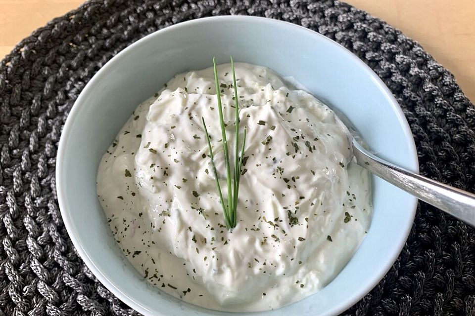 Tzatziki, wie ich es aus Kreta mitgebracht habe