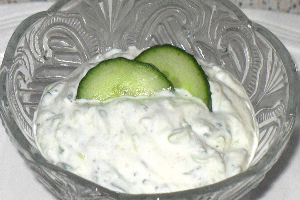 Tzatziki, wie ich es aus Kreta mitgebracht habe