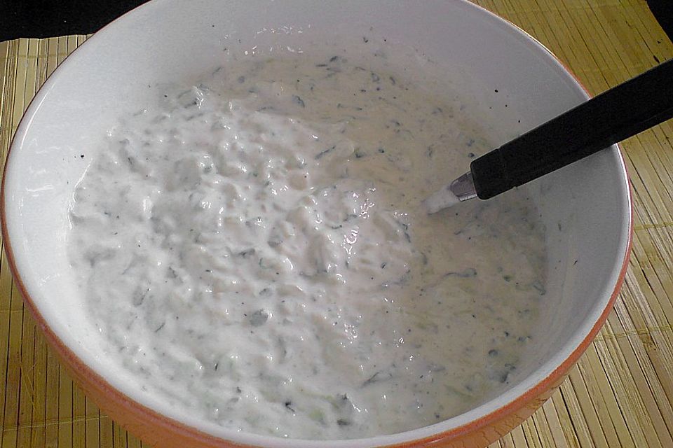 Tzatziki, wie ich es aus Kreta mitgebracht habe