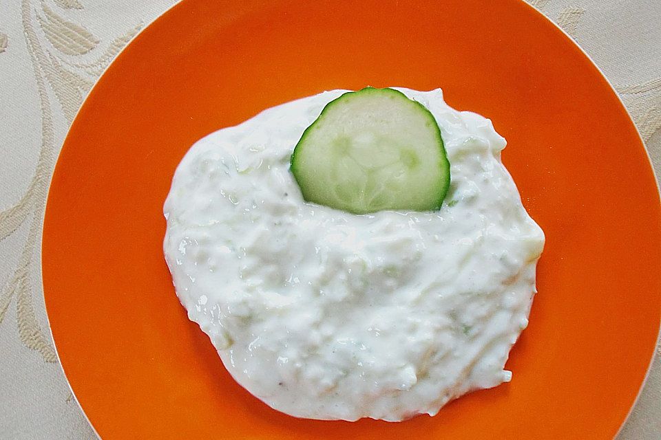 Tzatziki, wie ich es aus Kreta mitgebracht habe