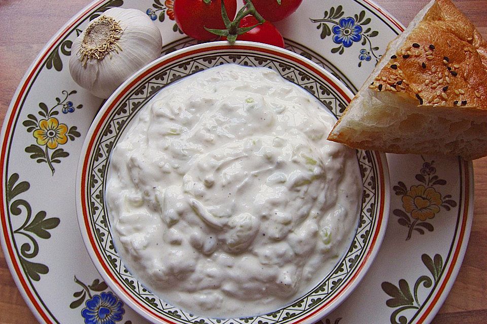 Tzatziki, wie ich es aus Kreta mitgebracht habe