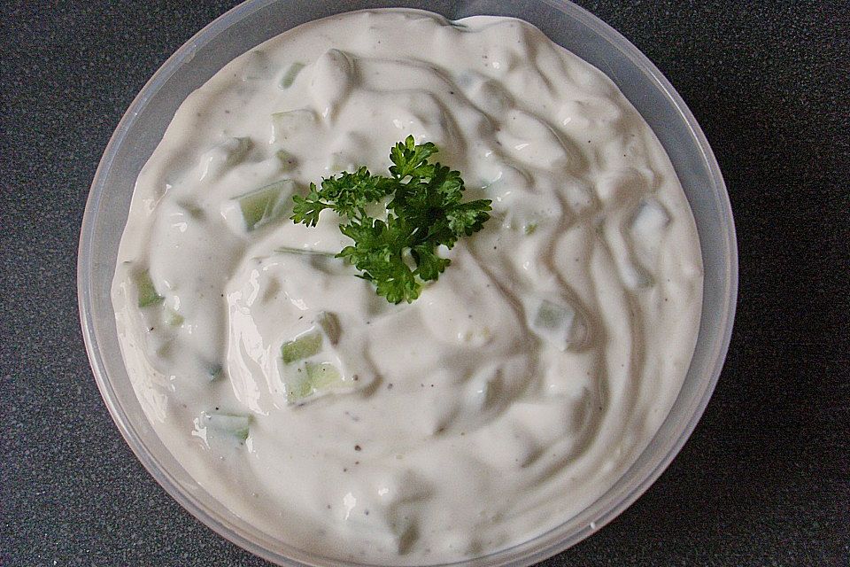 Tzatziki, wie ich es aus Kreta mitgebracht habe