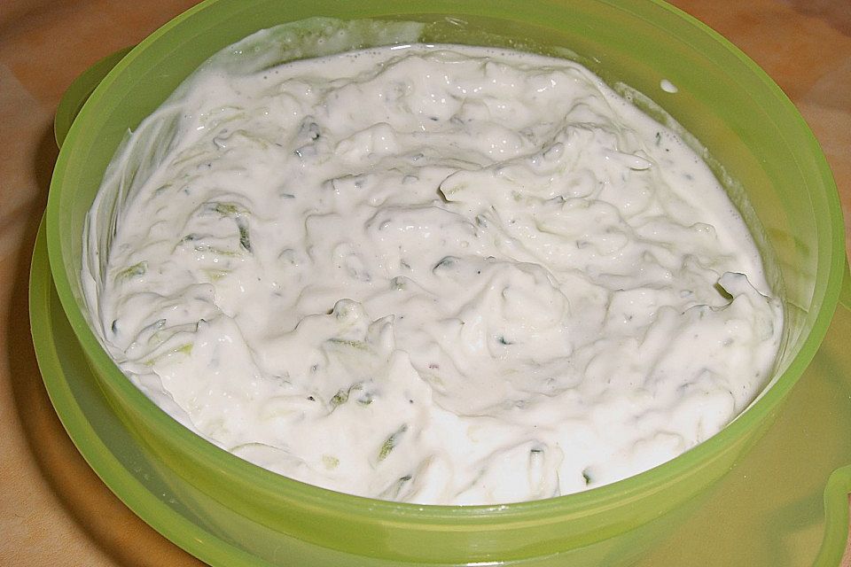 Tzatziki, wie ich es aus Kreta mitgebracht habe