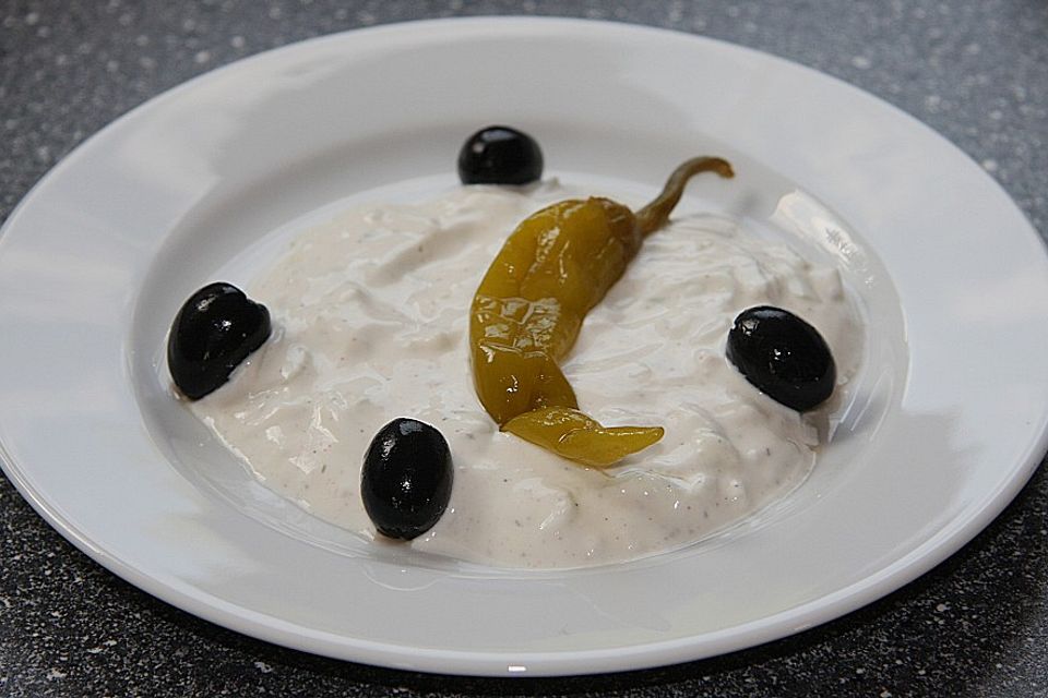 Tzatziki, wie ich es aus Kreta mitgebracht habe