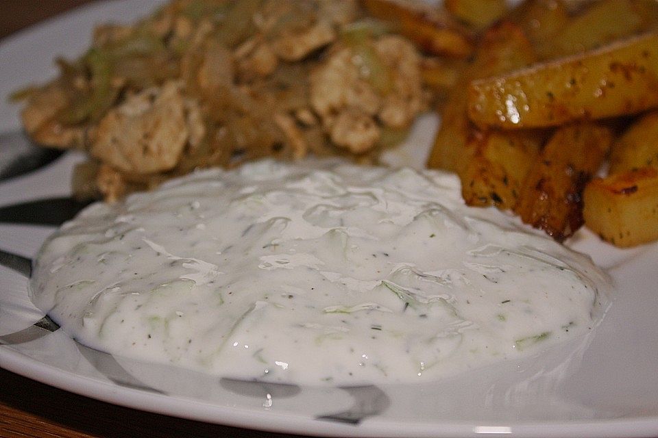 Tzatziki, wie ich es aus Kreta mitgebracht habe