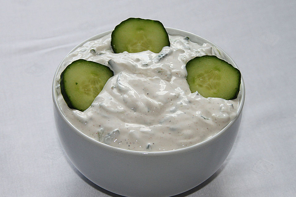 Tzatziki, wie ich es aus Kreta mitgebracht habe