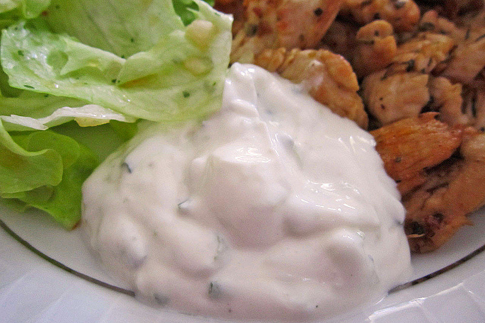 Tzatziki, wie ich es aus Kreta mitgebracht habe