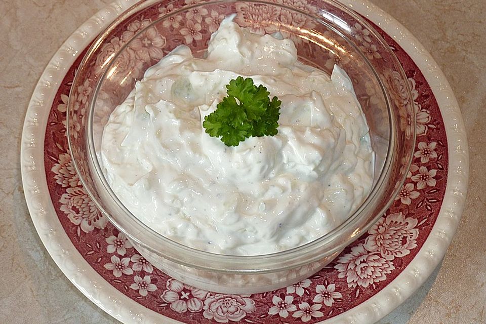 Tzatziki, wie ich es aus Kreta mitgebracht habe