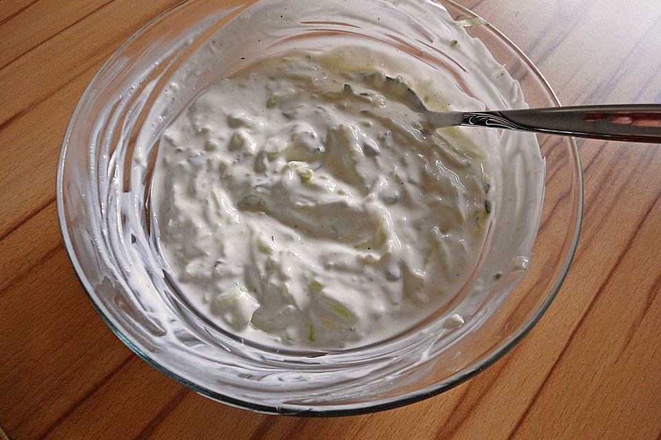 Tzatziki, wie ich es aus Kreta mitgebracht habe