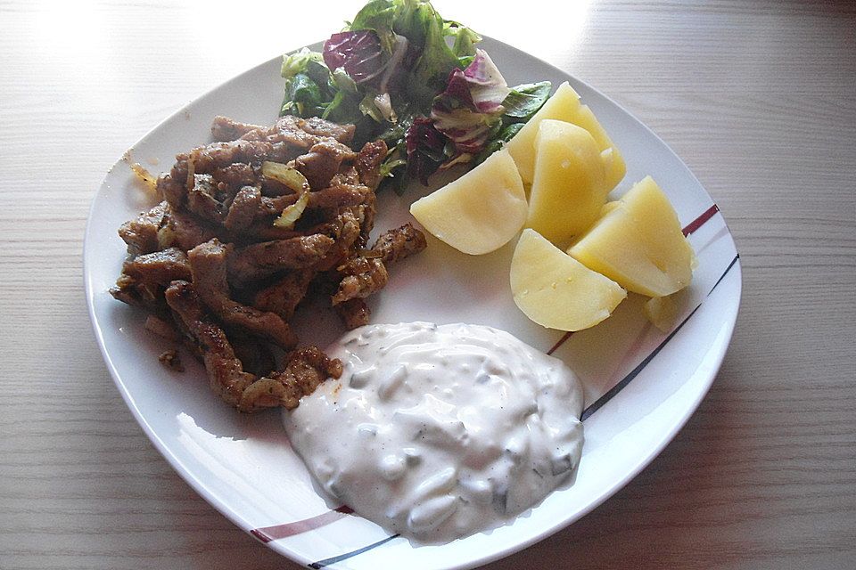 Tzatziki, wie ich es aus Kreta mitgebracht habe