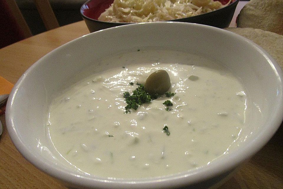 Tzatziki, wie ich es aus Kreta mitgebracht habe