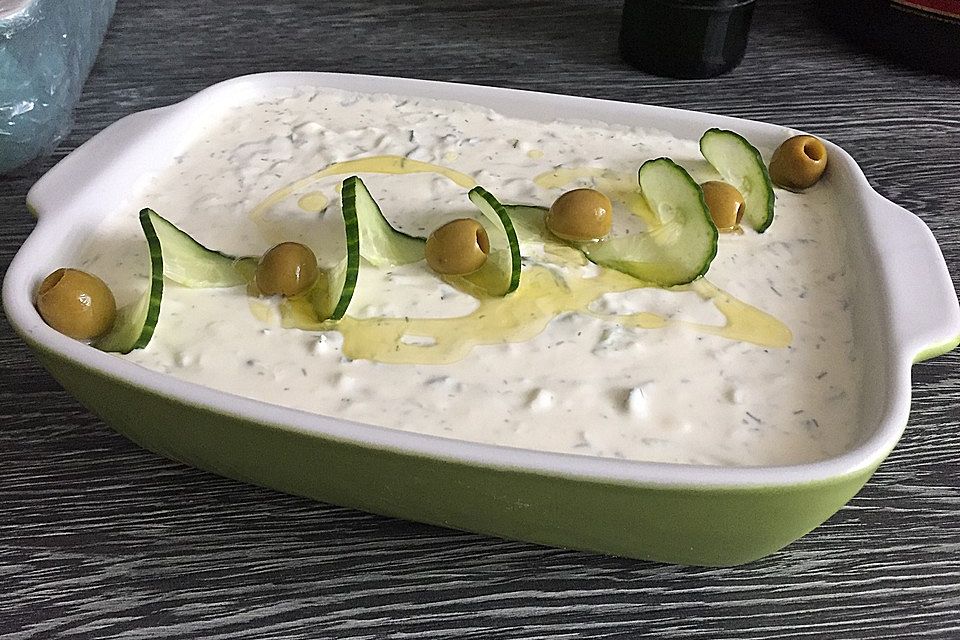 Tzatziki, wie ich es aus Kreta mitgebracht habe