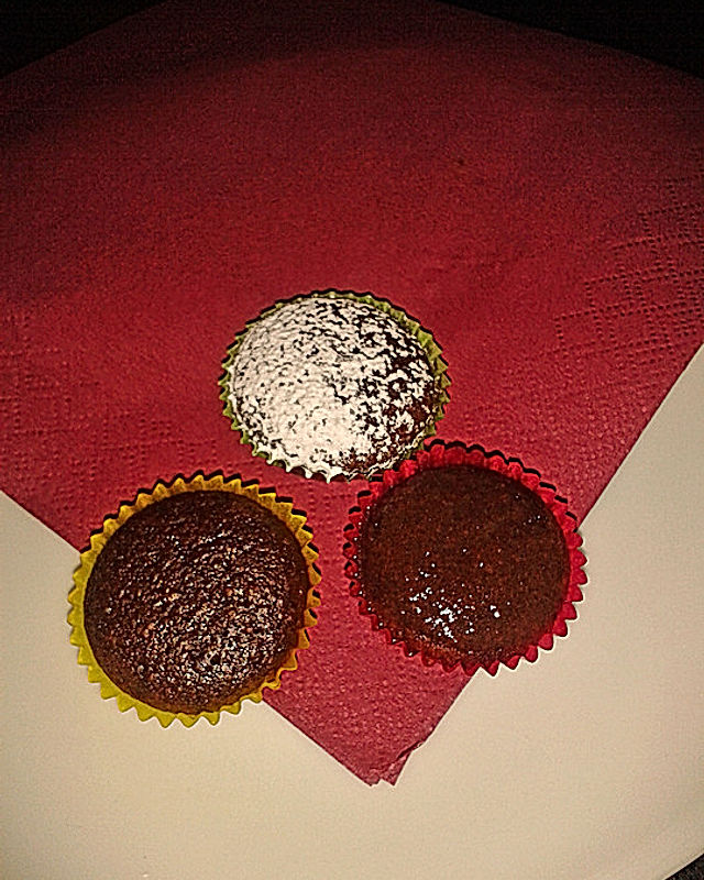 Schokoladige Minimuffins