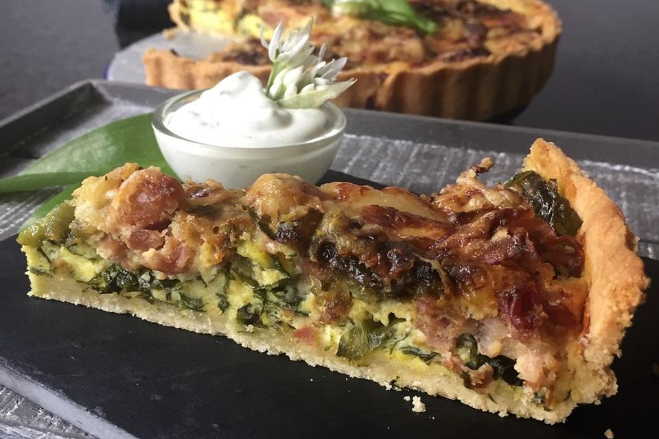 Bärlauch - Quiche