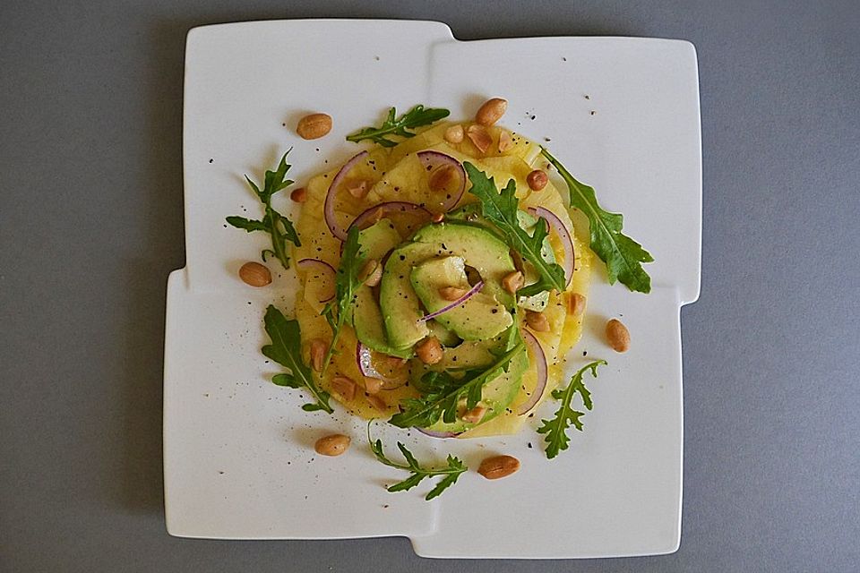 Avocado-Ananas-Salat