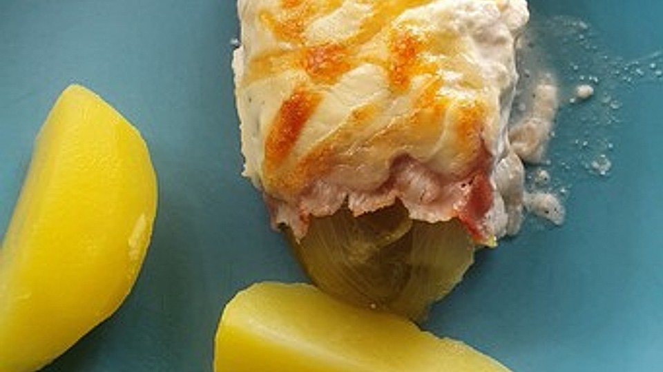 Chicoree mit Parmaschinken und Gorgonzola von Pannepot