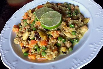 Veganes Quinoa Curry
