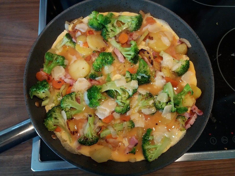 Kartoffel-Gemüse-Frittata mit Parmesan von chica*| Chefkoch