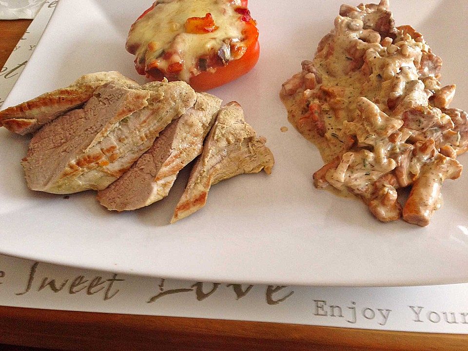 Schweinefilet mit Pfifferlingen von darkangel2x| Chefkoch
