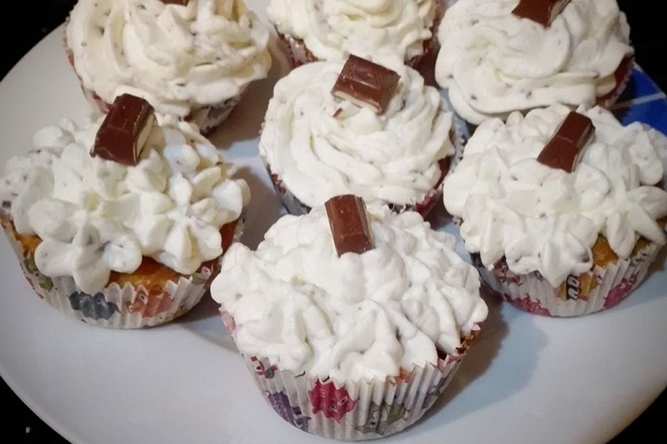 Glutenfreie Cupcakes mit Yogurette