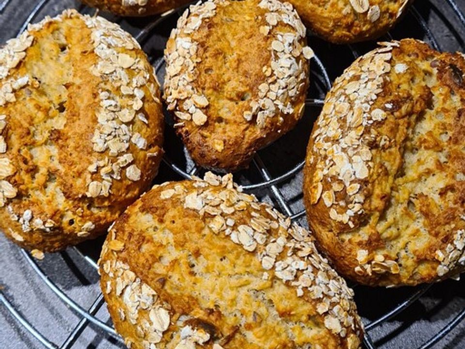 Backen Mit Haferflocken Und Quark