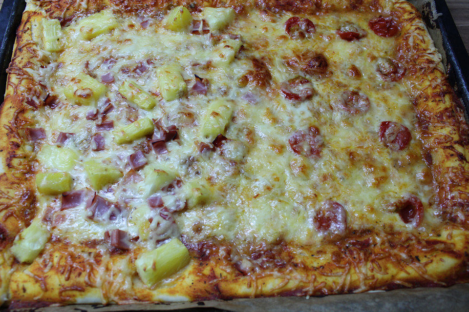 Blitz-Pizza nach Jamie Oliver