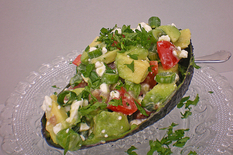 Gefüllte Avocado