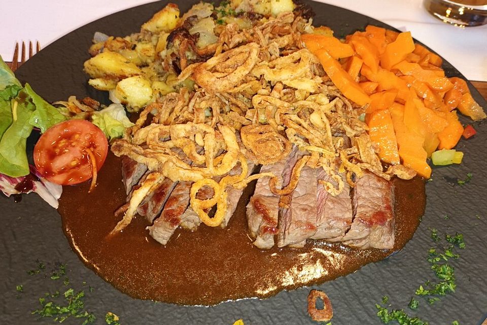 Zwiebelrostbraten à la Kohler