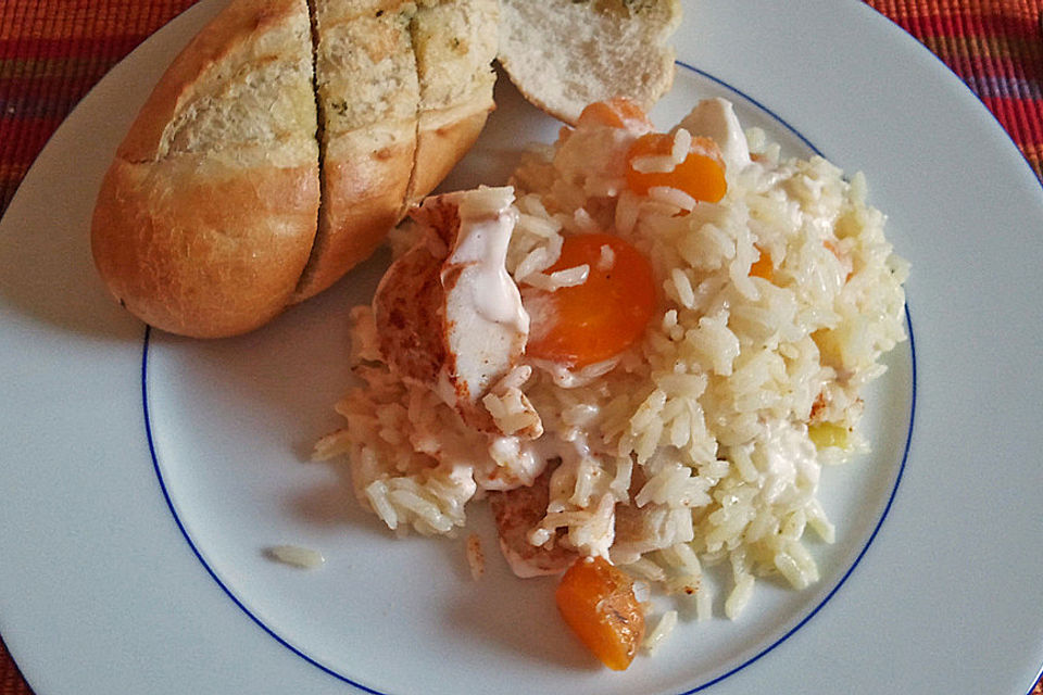 Fisch-Reis-Pfanne