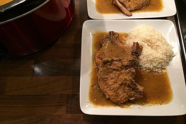 Koteletts vom Schwein für den Crock Pot von kitty79| Chefkoch