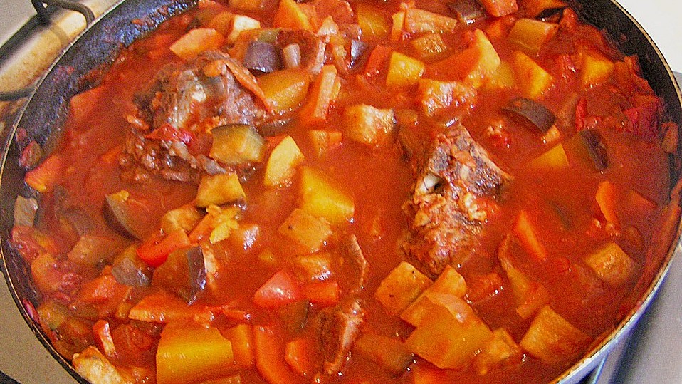 Gemischtes Gemüse mit Lamm von katerina2111 Gemischtes Gemüse mit Lamm von katerina2111