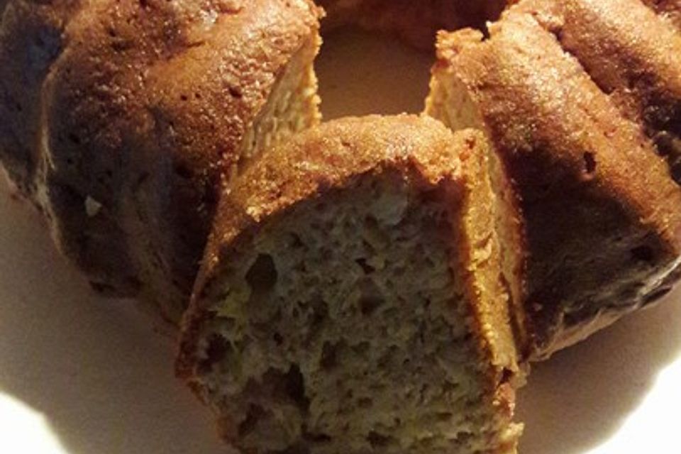 Bananenbrot ohne extra Fett und Zucker