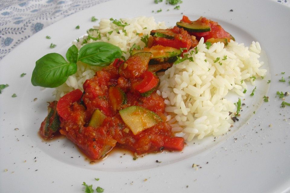 Bolognese mit Gemüse