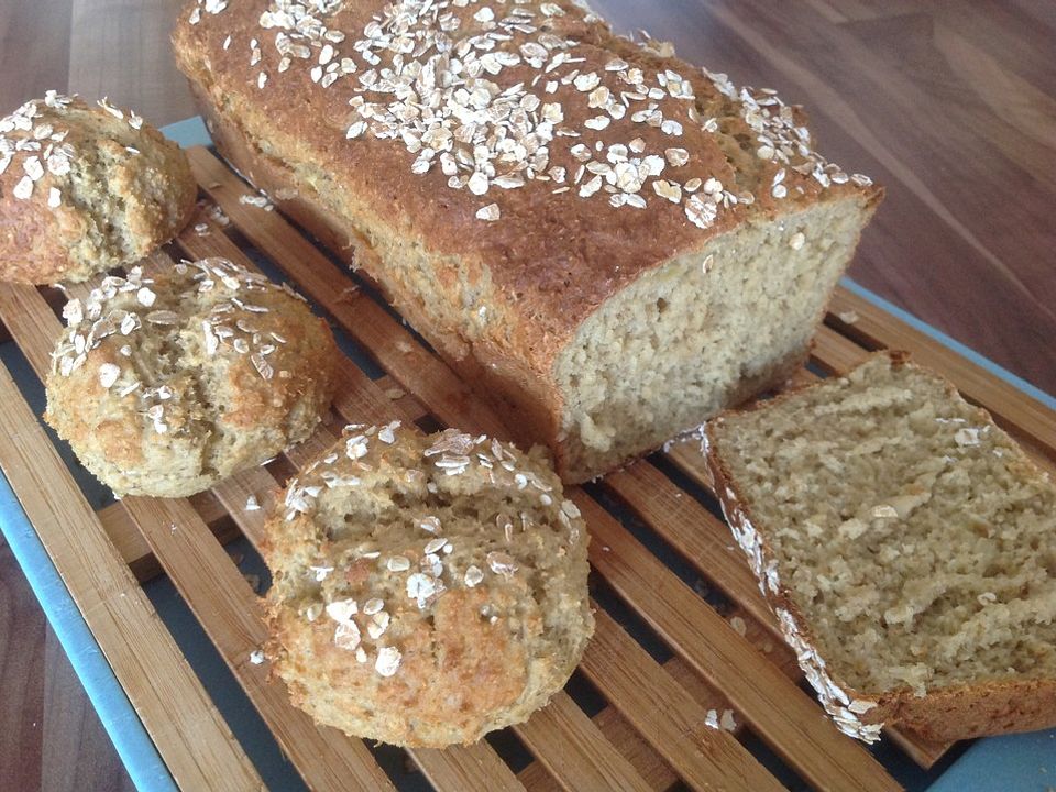 Haferflocken Quark Brot Von Gruenschnabel14 Chefkoch