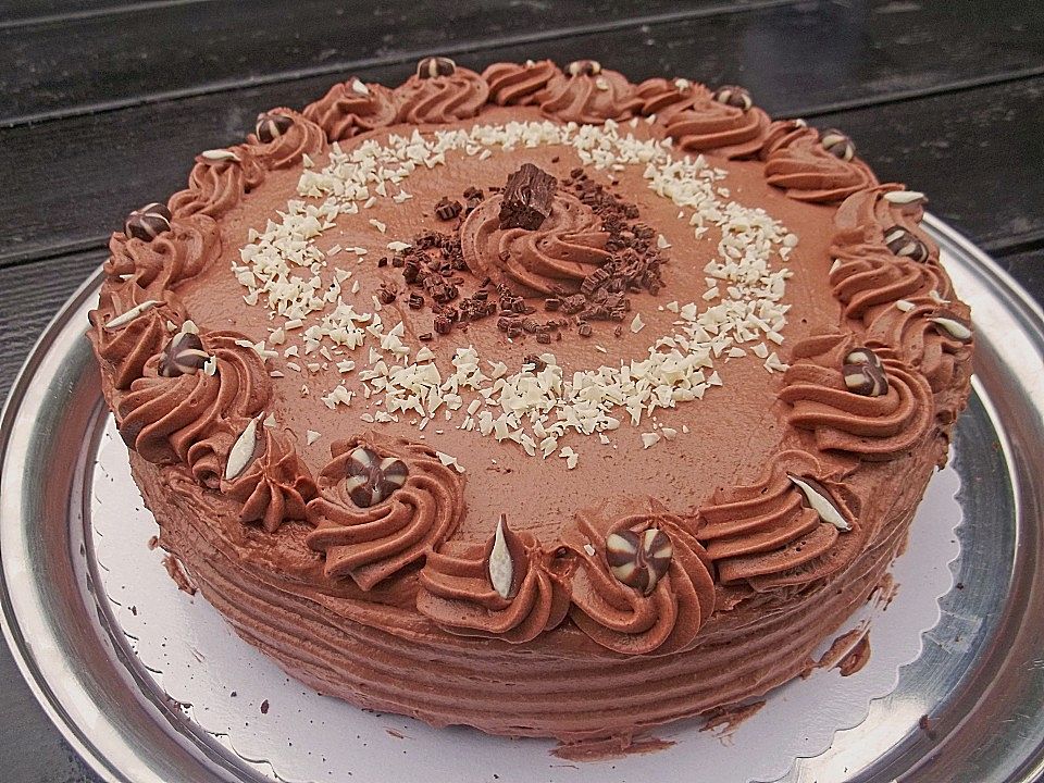 Schokoladen - Sahne Torte von Roswitha_4 | Chefkoch
