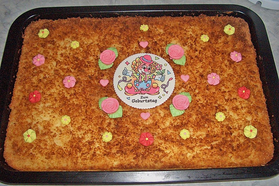 Mandarinen - Kokos Kuchen