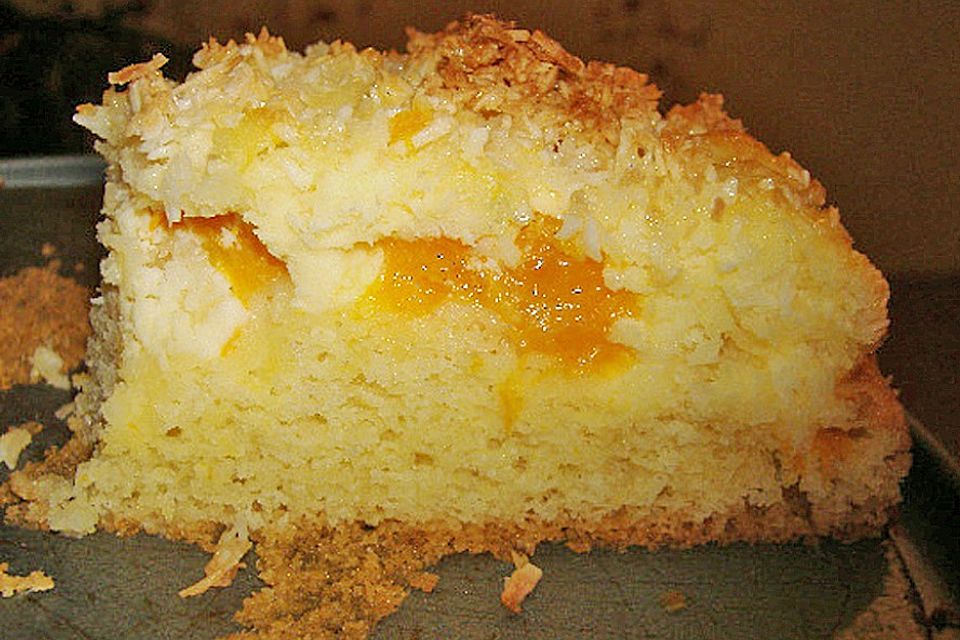 Mandarinen - Kokos Kuchen