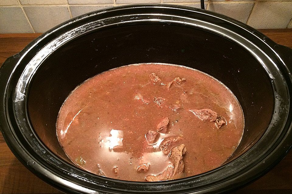 Wiener Majoranfleisch für den Crock Pot