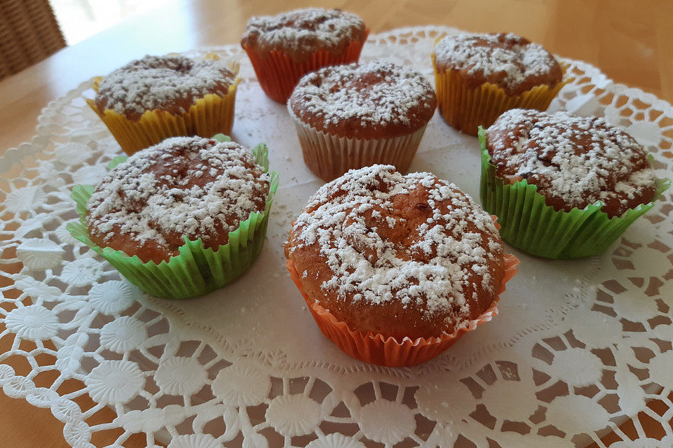 Vegane Himbeer-Vanille-Muffins